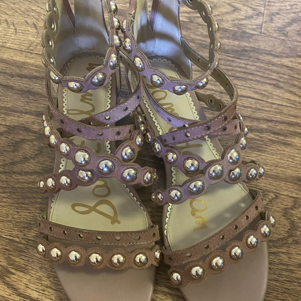 Sam Edelman Pink Gladiator Sandals - Picture 5 of 15